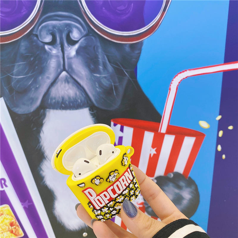 Couverture d'écouteur de popcorn