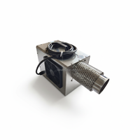 Souffleur d'air chaud industriel portable de 3 à 10 CV, 220 V/380 V, avec thermostat numérique, personnalisé pour le séchage des câbles et le durcissement du caoutchouc