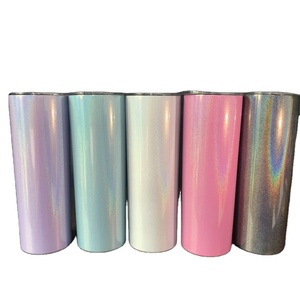 Gobelet droit <span class=keywords><strong>de</strong></span> 20 oz avec revêtement par sublimation, tasse <span class=keywords><strong>de</strong></span> voiture vierge en acier inoxydable pour personnalisation, tasse isotherme à <span class=keywords><strong>transfert</strong></span> thermique, vente en gros - Product Image 2