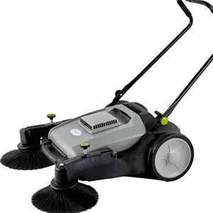 Sino Cleanvac Manual Handpush Street Sweeper Unpowered Workshop Sweeping Machine