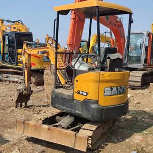 Mini-excavatrice d'occasion SANY 16 SY16C 16C Année 2024 2 tonnes, excavatrice sur chenilles SY16, petite excavatrice en stock - Product Image 1