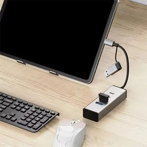 <span class=keywords><strong>HUB</strong></span> <span class=keywords><strong>USB</strong></span> 3.2 haute vitesse 10Gbps adaptateur 4 en 2 multi-ports répartiteur Station d'accueil pour <span class=keywords><strong>Macbook</strong></span> <span class=keywords><strong>Air</strong></span> Pro M2 <span class=keywords><strong>M1</strong></span> LFaptop ordinateur - Product Image 5