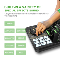 Kit de Studio Podcast Professionnel Tarif OEM avec Interface Audio USB, Carte Son et Changeur de Voix pour Enregistrement et Streaming en Direct