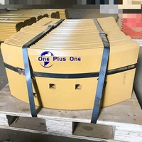 Pièces d'origine, lame d'angle 208-934-DA20, lame de godet pour excavatrice Komatsu PC430-8