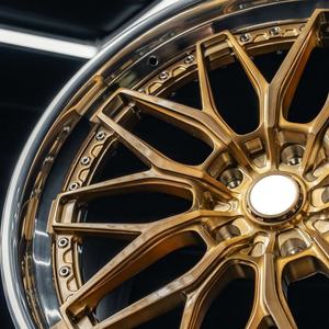 Jantes forgées DJJ personnalisées de 17 à 22 pouces, 2 pièces, déport adapté pour Porsche pour 911 pour Lexus LC500 pour Mustang GT500 <span class=keywords><strong>Aventador</strong></span> - Product Image 4