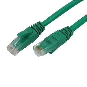 Cat 6 跳线电缆 1m cat6 跳线线 18awg 4 双裸铜跳线