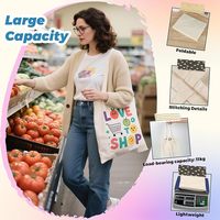 Sac fourre-tout surdimensionné OEM, grande capacité, sac de shopping en toile géant, sac de voyage de plage robuste, logo personnalisé de haute qualité