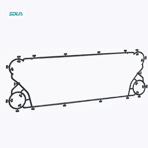 EPDM NBR FKMG HNBR S62 S47 S31A S19A S14A S188 pelat gasket penukar panas