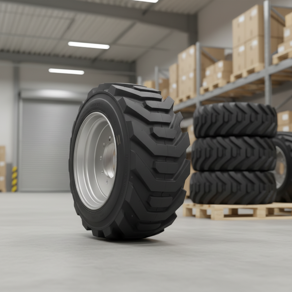 18-625B PU Foam Filled Tire with Rim High Stability Strong Load-bearing for Heavy Duty Large Aerial Work Platform