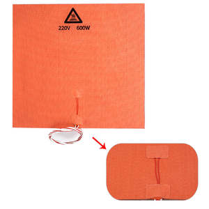 Calentador de Banda Cerámico Arlon con Termistor 120V-380V 750W, Tapete Calefactor 150C con Termostato Integrado para Voron V2.4/Trident 350mm, Alta Productividad - Product Image 4