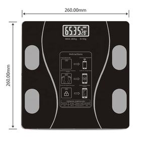 Báscula Analizadora de Grasa Corporal Inteligente Bluewill con Certificación BSCI, Precisión de 0.05 kg, Función de Aplicación, Uso Doméstico - Product Image 3
