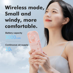 Ventilador de Mano Portátil Pequeño, Mini Ventilador de Cuello Personal para Deportes al Aire Libre - Product Image 1