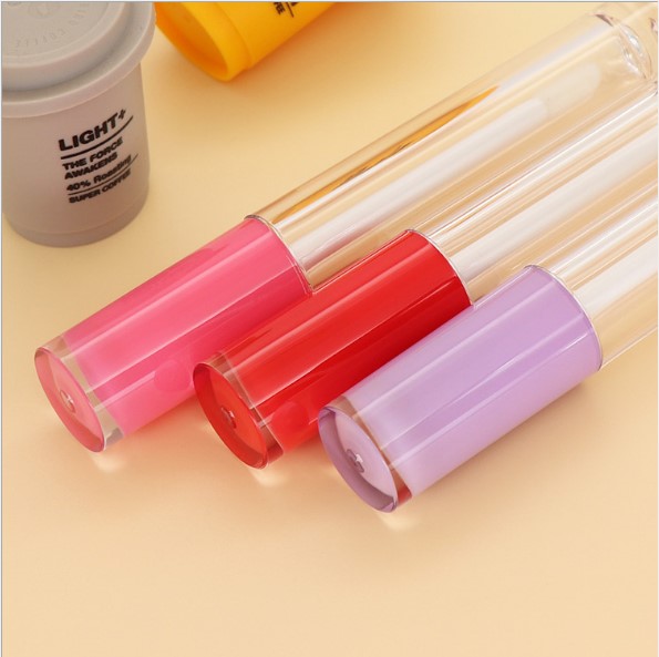 Светло-розовые блеск для губ трубки с палочками упаковка пустой 8 мл 10 мл блеск для губ трубка с Черный Розовый