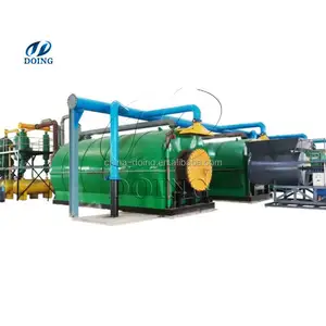 Used Tire Recycling Machine Tire Shredder Rubber Tire Machine Price For Pyrolysis Plant