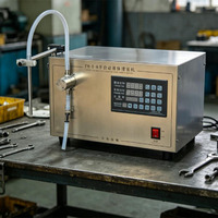 Machine de remplissage semi-automatique électrique en acier inoxydable Zhongjie pour boissons/sacs/bouteilles en verre/plastique 5 L/min