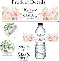 Autocollant personnalisé avec logo, autocollant décoratif, étiquette personnalisée, autocollant pour flacon de parfum, autocollant de mariage, étiquette de flacon-peptide