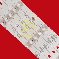 Fournisseur chinois de bandes LED pour téléviseurs ZR-1619, JVC LT-43M450 LT-43M650 pour LED43D10A-01 LED43D10A-ZC14FG-07, bande LED pour téléviseur