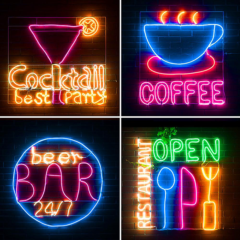 Custom Design Beer Bar Neon Light Music Neon Signs Light for Bar