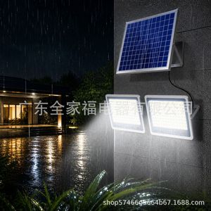 Solar <b>Spotlight</b> 120lm/W LED Aluminum Body Remote Control IP67 Waterproof For Farm Outdoor Lighting - Product Image 3