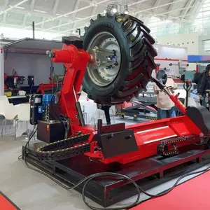 Automático 42 ''42 pulgadas llanta excavadora tractor cambiador de neumáticos removedor de neumáticos de camión máquina de eliminación de neumáticos