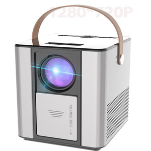 Proyector portátil inalámbrico para cine en casa, dispositivo de proyección Hd de 1080P, 4k, con <span class=keywords><strong>Bluetooth</strong></span>, Android <span class=keywords><strong>Mini</strong></span>, 800 lúmenes, LED, Wifi - Product Image 2