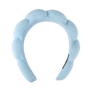 Diadema de esponja con diseño de nube esponjosa y trenzado, de perfil alto y ancho, suave, para maquillaje, yoga, lavado facial y cuidado de la piel, ideal como regalo - Product Image 5
