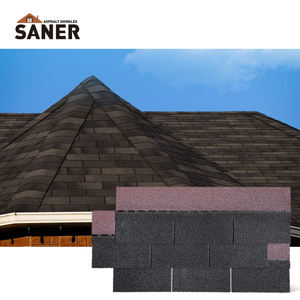 2.6mm 3-Tab Bardeaux Coupe-Vent Tuiles Asphalte Architectural Tejas Asfalticas Pour village Hôtel Teja Asfaltica Atap Bitume - Product Image 1