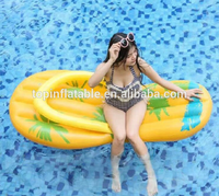 Îles flottantes gonflables, tube flottant gonflable pour rivière et piscine avec porte-gobelets