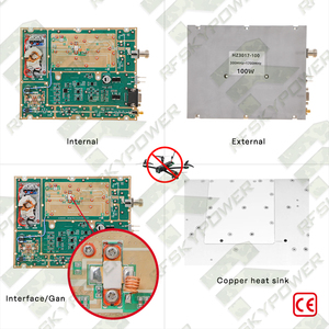 100W 300MHz-1700MHz Anti-Drohnen-Störsender Breitband-Signalabwehr Anti-FPV-Modul - Product Image 2
