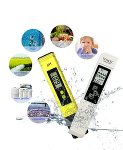 Combo de pH et TDS numérique pH-mètre de haute précision TDS EC Tester Water Quality pH EC Tester pour Aquarium RO System Lab