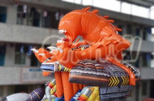 Castillo Inflable con Diseño Original Alien <span class=keywords><strong>Titanic</strong></span>, Combo Inflable con Toboganes, Inflables Comerciales para Exteriores - Product Image 5