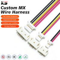 Kawat Terminal ultra-tipis, 51146 1.25mm 15cm A1254 MOLEX konektor pemegang perumahan Horizontal 2p 3p 4p 5p 6p MX1.25