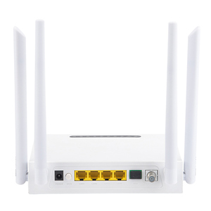 เราเตอร์แบบ Dual Mode GPON EPON XPON ONT รุ่น ZC-500GWT 4 พอร์ต GE AC1200 WiFi 5 พร้อมพอร์ต AGC WDM CATV ในตัว สำหรับ FTTH ไฟเบอร์ออปติก - Product Image 1