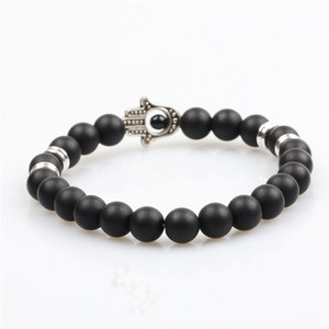 2019 venta al por mayor, cuentas de piedra natural pulsera suerte chakra pulsera hecha a mano para la fabricación de la joyería - Product Image 5