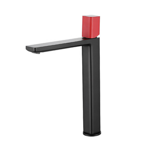 Robinet de salle de bain à poignée unique Gong Tuo 888 avec cartouche céramique, eau chaude et froide, en laiton - Product Image 2