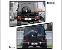 Nouveau kit carrosserie universel pour Classe G W463 2004-2018, mise à niveau style AMG W464, pare-chocs avant/arrière, calandre, clips de capot, installation facile