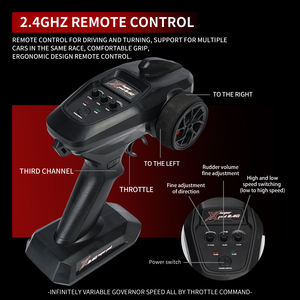 Радиоуправляемая машинка-монстр SMRC 1:16, полномасштабная, высокоскоростная, 4WD, с бесщеточным двигателем, для дрифта (разные конфигурации) - Product Image 6