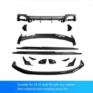 Kit Carrozzeria Completo in Fibra di Carbonio Secca GT Aggiornato per Modelli <span class=keywords><strong>Audi</strong></span> <span class=keywords><strong>R8</strong></span> 19-23 - Product Image 2