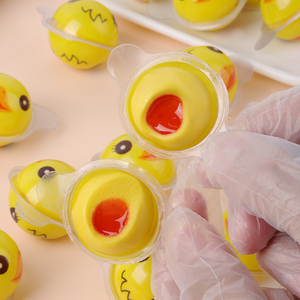 Fabricante Chino de Gomitas, Venta al por Mayor de Dulces con Sabor a Frutas Mixtas, Gomitas Halal con Forma de Pato Amarillo y Lava Explosiva - Product Image 5