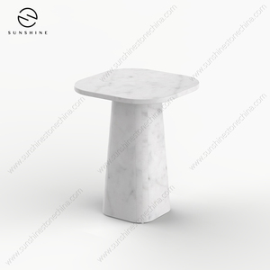 Tavolo da caffè quadrato in marmo nero <span class=keywords><strong>moderno</strong></span>, - Product Image 3