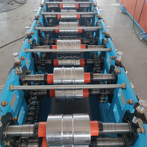 ייצור גבוה רולר רולר דלת תחתית רכבת מדריך לוח גליל להרכיב מכונת תריס גליל להרכיב מכונת - Product Image 5