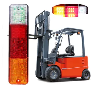 Forklift led tail light 10-60V rear light Brake backup reversing turn signal indicator with reflector for Forklift Spare Parts