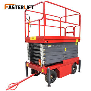 Plataforma Elevadora de Tijera Eléctrica Móvil Hidráulica Autopropulsada con Certificación CE EN280 para Fábrica/Taller - Product Image 4