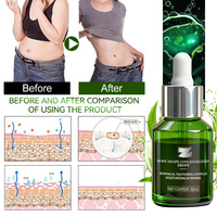 OEM Marque Privée Naturel Amincissant Rapide Brûleur de Graisse Supplément Perte de Poids Gouttes Minceur Sérum Amincissant Abdominal Détox Corporelle