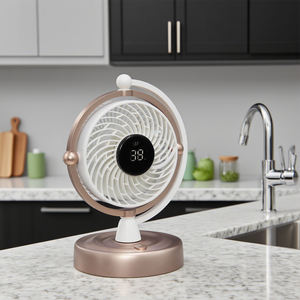 הנמכר ביותר נייד usb/רכב/סולארי/רכב/גז מאוורר מכונית כוח שולחן עבודה קטן ללא טלטל עבור rv מלון חיצוני שימוש רב לשוני שלוש - Product Image 3