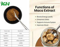 Vente en gros d'usine de produits alimentaires santé de haute qualité : Extrait de racine de Maca en poudre 10:1, 20:1, 30:1