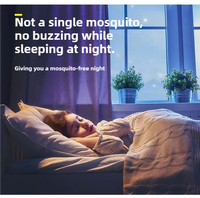 Lampe anti-moustiques JZ en ABS solide avec lumière UV, choc électrique, 3300V, rechargeable par USB, batteries écologiques 1200mAh