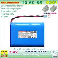 506085-2S 106085 7.4V 4000mAh XH2.54 GTmedia Freesat V8 위성 파인더 미터 새트파인더 Satfinder B381 용 리튬 이온 배터리