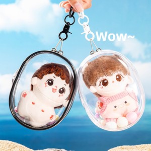 Sac de rangement suspendu anti-poussière en PVC <span class=keywords><strong>transparent</strong></span> pour poupées en plastique, jouets en peluche, porte-clés et cadeaux, personnalisable - Product Image 2