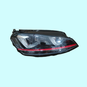 Aplicable a 2014-2017 Volkswagen <span class=keywords><strong>Golf</strong></span> 7 <span class=keywords><strong>GTI</strong></span> con faros de iluminación delantera de xenón faros de diodo de luz izquierda y derecha - Product Image 2